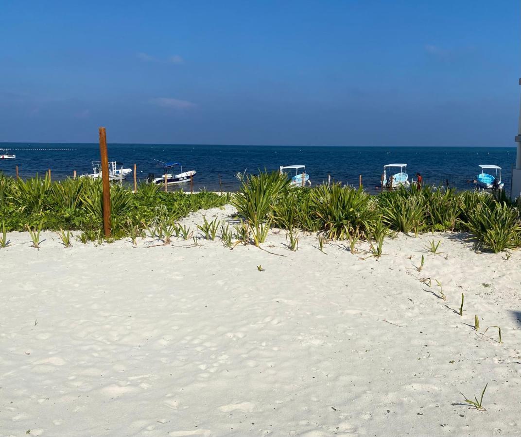 Casa Lucia Beachfront Puerto Morelos Buitenkant foto